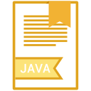 document, extension, file, java svg vector icon
