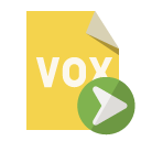 file,format,vox,right icon