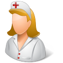 male, nurse icon