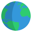 globe svg vector icon