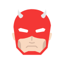 daredevil, marvel, mutant, super hero svg vector icon