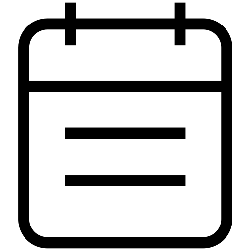 Calendar svg vector icon