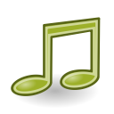 audio, generic svg vector icon