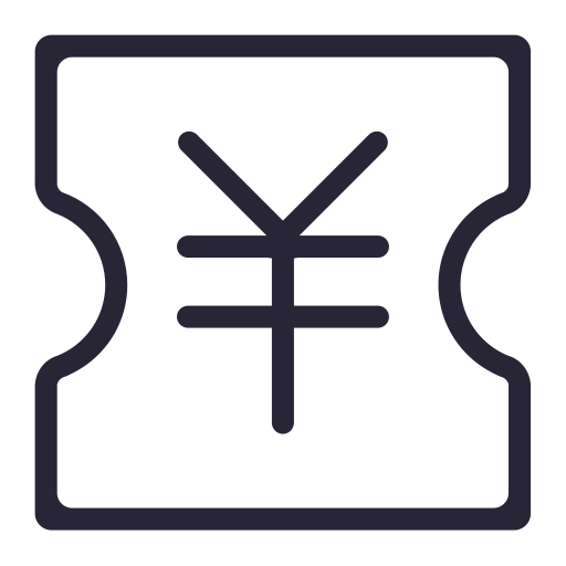 Coupon svg vector icon