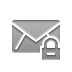envelope,lock icon