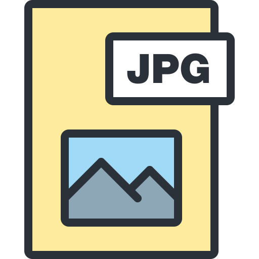 Jpg svg vector icon