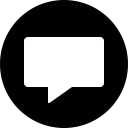 chat, chatting, circle, comment, message, messaging svg vector icon