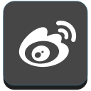 social, weibo svg vector icon