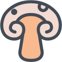 food, mushroom, nature, tree mushroom, vegetable svg vector icon