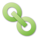 hyperlink,green icon