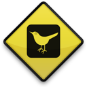 bird, sign, twitter icon