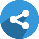 media, network, sharethis, social svg vector icon