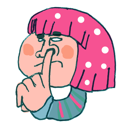 ll, nose, pick icon