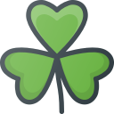 clover, day, patrick, st svg vector icon