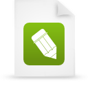 file,document,paper,green icon