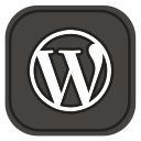 media, social, wordpress svg vector icon
