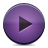 button, play, violet icon