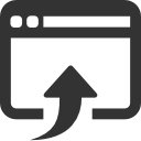 open,browser icon
