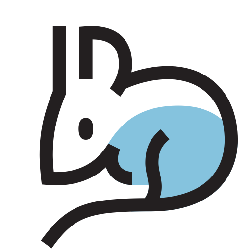 Rat svg vector icon
