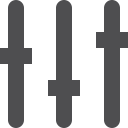 equalizer svg vector icon