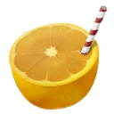 orange,straw icon