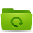 folder,green,backup icon