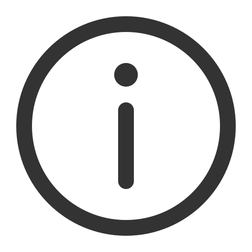 Info svg vector icon