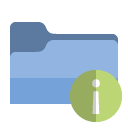 folder,info icon