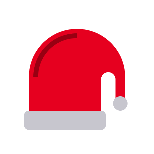 Santac Santa Cap svg vector icon