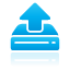 hard,drive,upload icon
