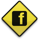 facebook, logo, sign, square icon