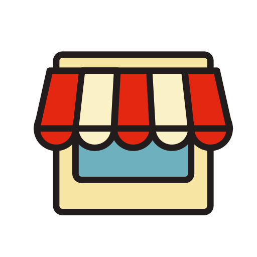Shop svg vector icon