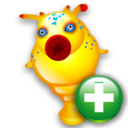 add,cartoon,plus icon