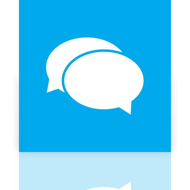 messaging,alt,mirror icon