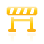 construction, yellow icon