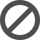 denied svg vector icon