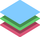 layers, paste icon