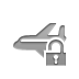 plane,lock,open icon