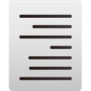 align, right, text icon
