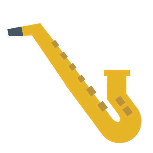 Sax svg vector icon