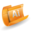adobe, folder, illustrator icon
