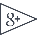 flag, google, media, plus, social svg vector icon