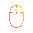 click, computer, controller, mouse, pc, scroll svg vector icon
