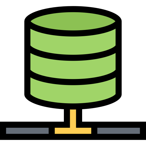 Database svg vector icon