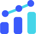 analytics, business, chart, combo, graph, statistics svg vector icon