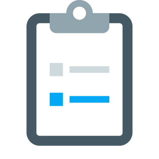 Survey svg vector icon