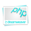 dreamweaver,php,file,paper,document icon