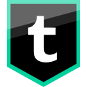 logo, media, social, tumblr svg vector icon