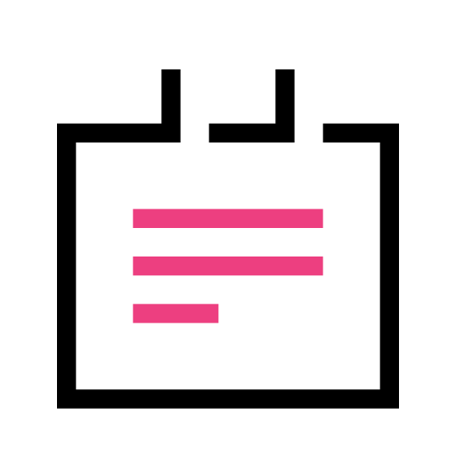 Notice svg vector icon