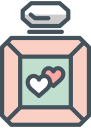 bottle, perfume svg vector icon